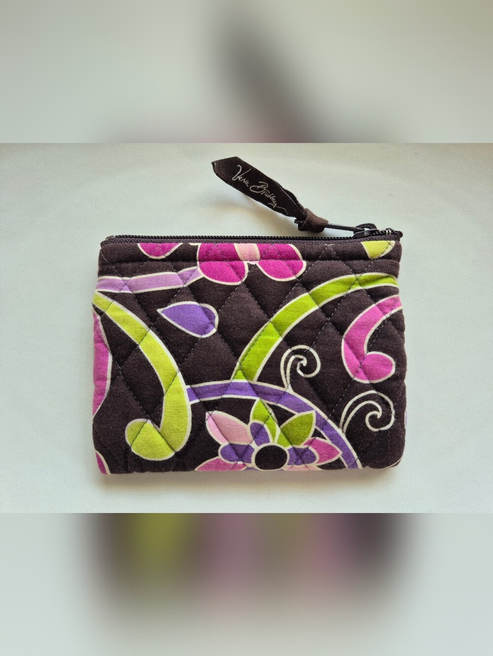 Vera Bradley Purple Punch WITH Matching Wallet (2009) - Picture 8 of 9